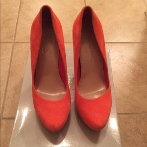 Jessica Simpson Coral Suede ‘Waleo’ pump